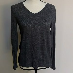 GAP XS Gray/Black Top